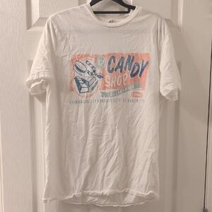 White Graphic T-Shirt